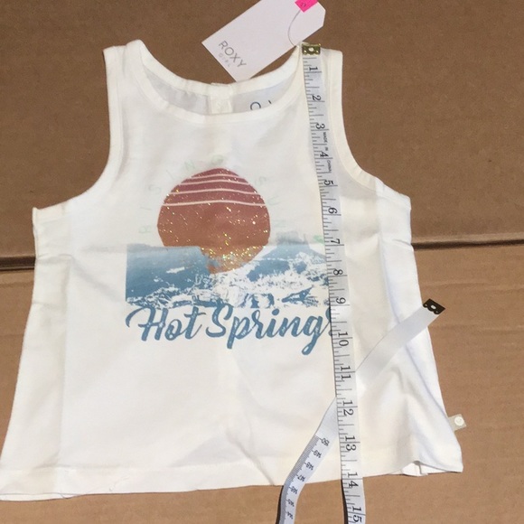NWT $22 ROXY GIRLS 4 SHINING SUN B TANK TOP - Picture 5 of 7